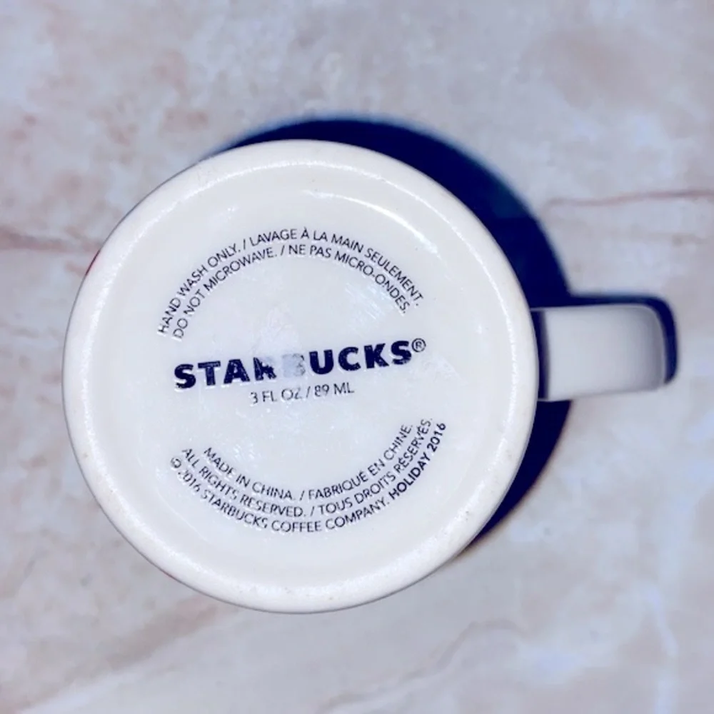 Starbucks confetti espresso 2 ounce mug